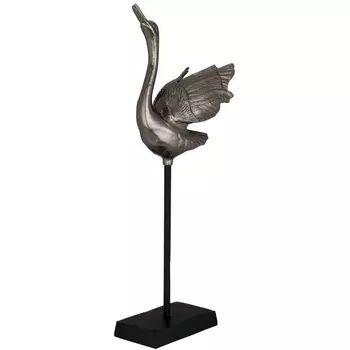 Фигурка Птица Eglo Tantangan 427821 L180, B200, H600 алюминий, дерево, никель, черный