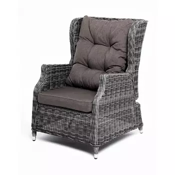 "Форио" кресло раскладное плетеное, цвет графит 4SIS арт.УТ-00003123