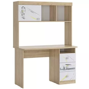 Форсаж Стол Mebelson (ЛДСП/Дуб сонома,Белый) арт.MKF-05.1623