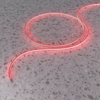 Гибкий неон 10x4 24В 9,6 Вт/м Red IP67 5м Maytoni Изгиб поперек оптической оси 432039