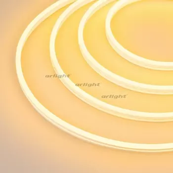 Гибкий неон GALAXY-1206-5000CFS-2835-100 12V Yellow (12x6mm, 12W, IP67) (12 Вт/м, IP67) 029358 (Arlight)