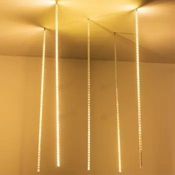 Светодиодная гирлянда ARD-ICEFALL-CLASSIC-D12-1000-5PCS-CLEAR-120LED-LIVE WARM (230V, 11W) (Ardecoled, IP65) 026055