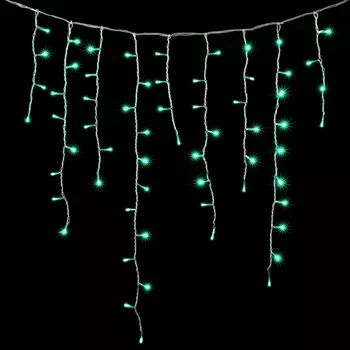 Гирлянда Бахрома 3,2 x 0,9 м 220В, LED, Провод Прозрачный Силикон, IP65 Laitcom ECC232-10-2A