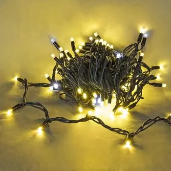 Гирлянда светодиодная 10м 100LED Sneha A-026A WW/W FLASH