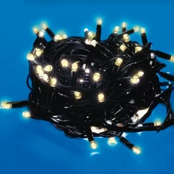 Гирлянда светодиодная, 15м. светодиодов, теплый белый свет. ULD-S1500-150/DBA WARM IP67 Uniel WHITE