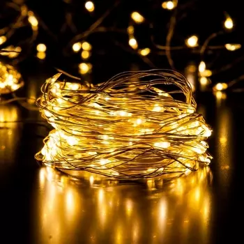 Гирлянда светодиодная 200-004 Eurosvet теплый белый