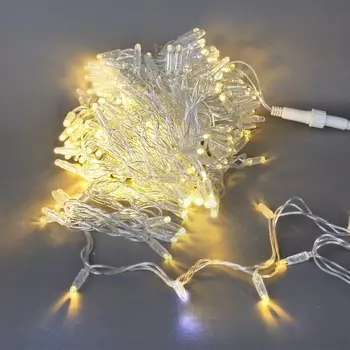 Гирлянда светодиодная 30м 300LED IP65 Sneha A-047C WW/WT FLASH