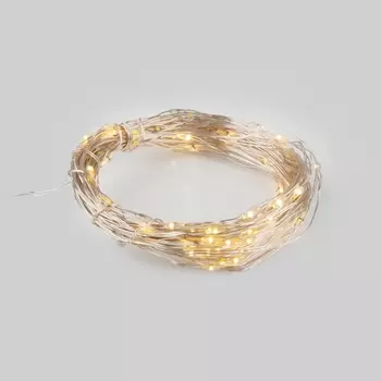 Гирлянда светодиодная 400-008 Eurosvet теплый белый