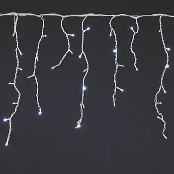 Гирлянда светодиодная Бахрома 3 x 0,6 м Sneha A-012R W FLASH
