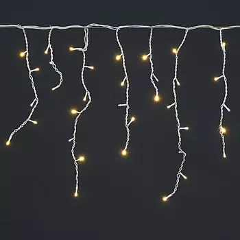 Гирлянда светодиодная Бахрома 3 x 0,6 м Sneha A-012R WW/W FLASH