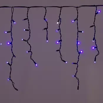 Гирлянда светодиодная Бахрома 3 x 0,6 м Sneha A-020 BL/WT FLASH