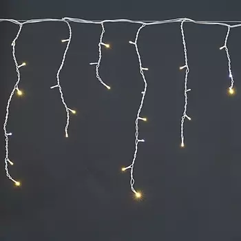 Гирлянда светодиодная Бахрома 5 х 0,6 м Sneha A-056R WW/W FLASH