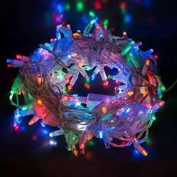 Гирлянда светодиодная IP65 Eurosvet 400-101 мульти