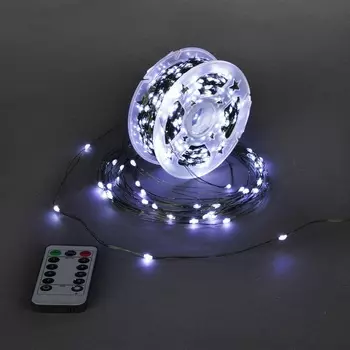 Гирлянда светодиодная Роса 100м 1000LED с пультом Sneha A-929 W