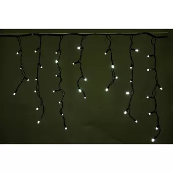 Гирлянда светодиодная с контроллером Бахрома 3 x 0,6 м Sneha A-020 LED WT