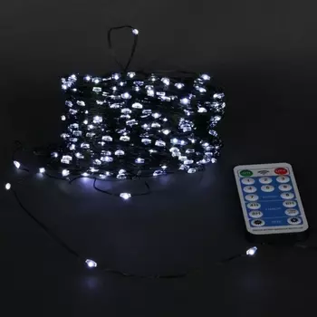 Гирлянда светодиодная с контроллером светодиодная 20 м Sneha A-962 WT