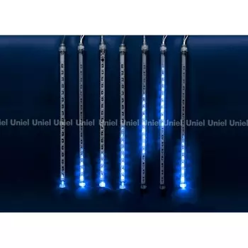 Гирлянда светодиодная ULD-E2403-144/DTK BLUE IP44 Uniel METEOR