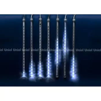 Гирлянда светодиодная ULD-E2403-144/DTK IP44 Uniel WHITE METEOR