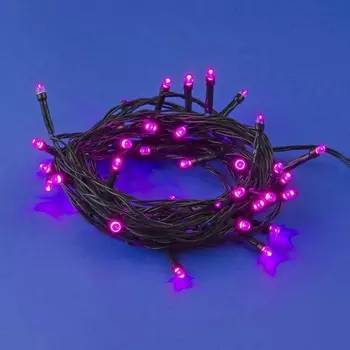 Гирлянда светодиодная ULD-S0500-050/DGA IP20 Uniel PINK