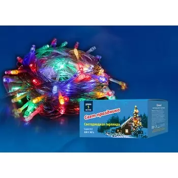 Гирлянда светодиодная ULD-S0500-050/DTA IP20 Uniel MULTI