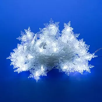 Гирлянда светодиодная ULD-S0700-050/DTA IP20 SNOWFLAKES-1 Uniel WHITE