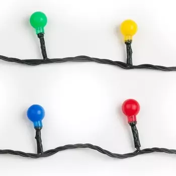 Гирлянда светодиодная ULD-S0800-100/DGA IP20 COLORBALLS Uniel MULTI