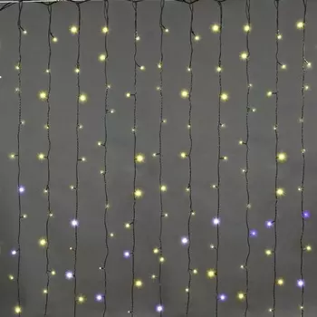 Гирлянда светодиодная Занавес 2x3м 440LED Sneha A-945 WW/W FLASH