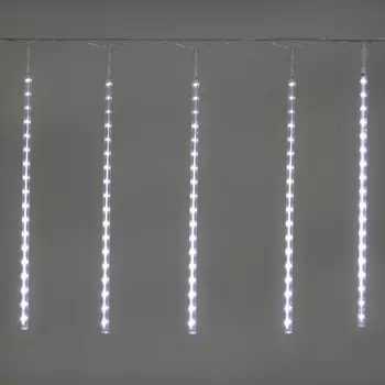 Гирлянда Тающие сосульки 8шт по 50см Sneha A-947 WT