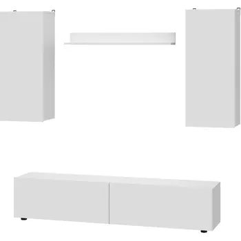 Гостиная SV Мебель МГС 10, Белая