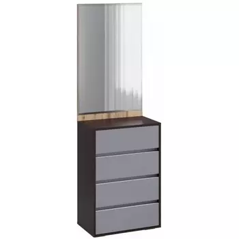 Готовая прихожая Роут с зеркалом (Роут с зеркалом венге / дуб вотан / графит софт) Woodville арт.593728