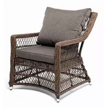 "Гранд Латте" кресло из искусственного ротанга, цвет коричневый 4SIS арт.УТ-00002849