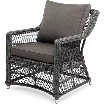 "Гранд Латте" кресло из искусственного ротанга, цвет графит 4SIS арт.УТ-00003064