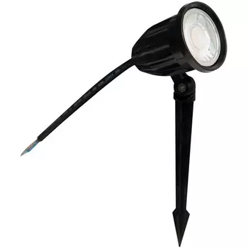 Грунтовый светодиодный светильник круглый IP65 Arte Lamp Elsie A1127IN-1BK