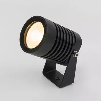 Грунтовый светильник в виде прожектора IP54 черный Elektrostandard Landscape 043 FL LED