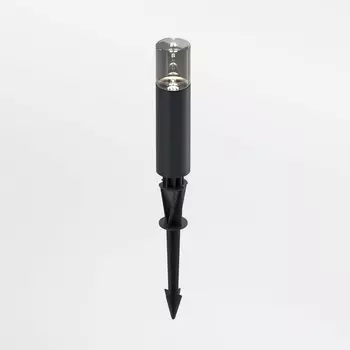 Грунтовый светильник круглый IP54 Elektrostandard Hidden 35166/S LED черный