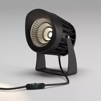 Грунтовый светодиодный светильник круглый IP65 Elektrostandard Landscape 35186/F