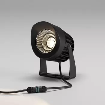 Грунтовый светодиодный светильник круглый IP65 Elektrostandard Landscape 35186/S