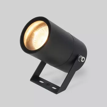 Грунтовый светильник в виде прожектора IP65 35146/S Elektrostandard Landscape/2 черный