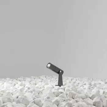 Грунтовый светодиодный светильник круглый IP65 Maytoni Bern O050FL-L2GF3K