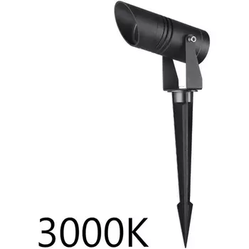 Грунтовый светильник круглый Odeon Light Stima 6648/6GL3 черный/металл IP65 LED CREE 6W 3000K 220V