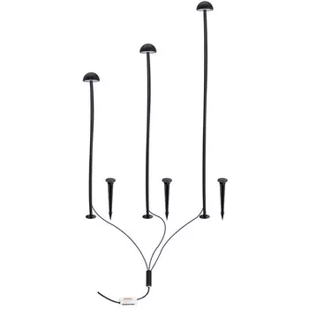 Грунтовый светильник светодиодный в форме гриба IP65 Arte Lamp Motus A1081PA-3BK