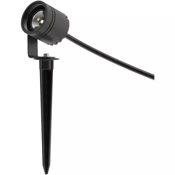 Грунтовый светодиодный светильник круглый IP65 Maytoni Clyde O493FL-L3GF3K