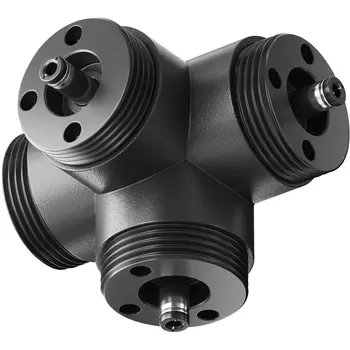 Х-образный вертикальный коннектор для системы Shelf без ввода питания Maytoni Accessories for system Shelf CA019L4C-B