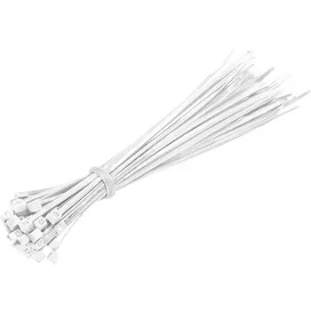 Хомут 300х4,8мм белый 100 шт. REV 08272 9