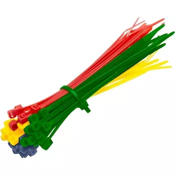 Хомуты 300x4,8мм разноцветные 25 шт. duwi 30247 6 Duwi