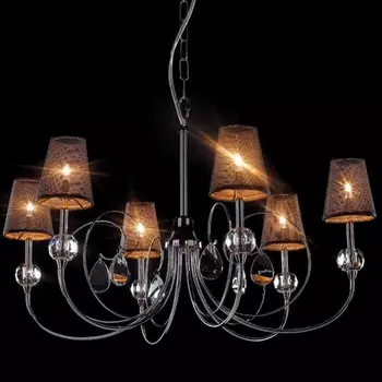 Хрустальная люстра 1Z003/6 V1607 MM Lampadari Cato' (плафоны шарики)