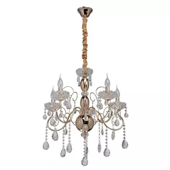 Хрустальная люстра MW-Light Адель 373011205 подсвечник