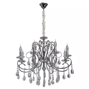 Хрустальная люстра MW-Light Адель 373013308 подсвечник с подвесками