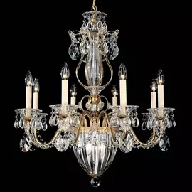 Хрустальная люстра Schonbek Bagatelle 1248-22 подсвечник с подвесками