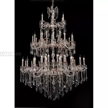 Хрустальная люстра 122.60 coffe Lucia Tucci Barletta gold